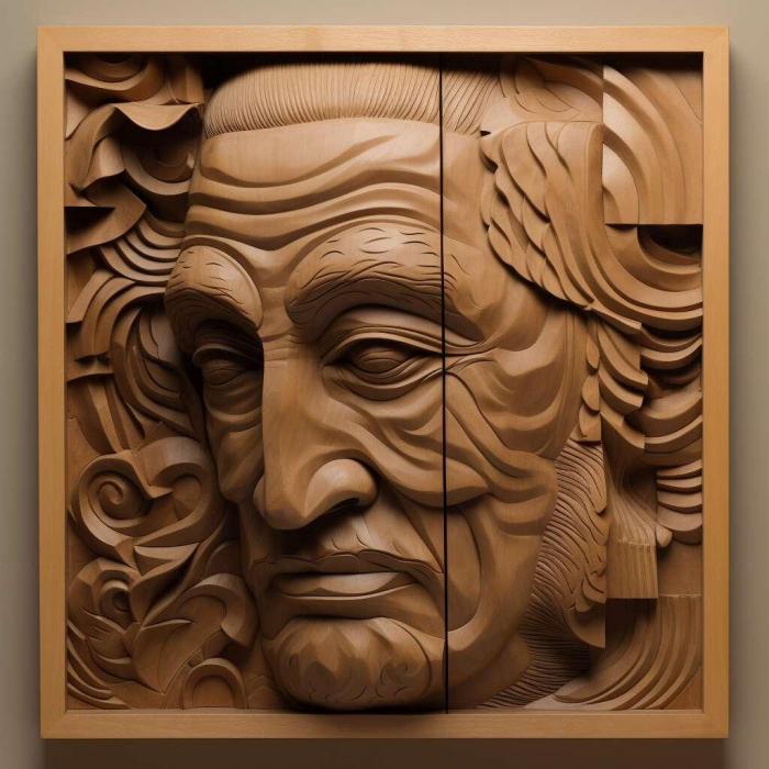 نموذج ثلاثي الأبعاد لآلة CNC 3D Art 